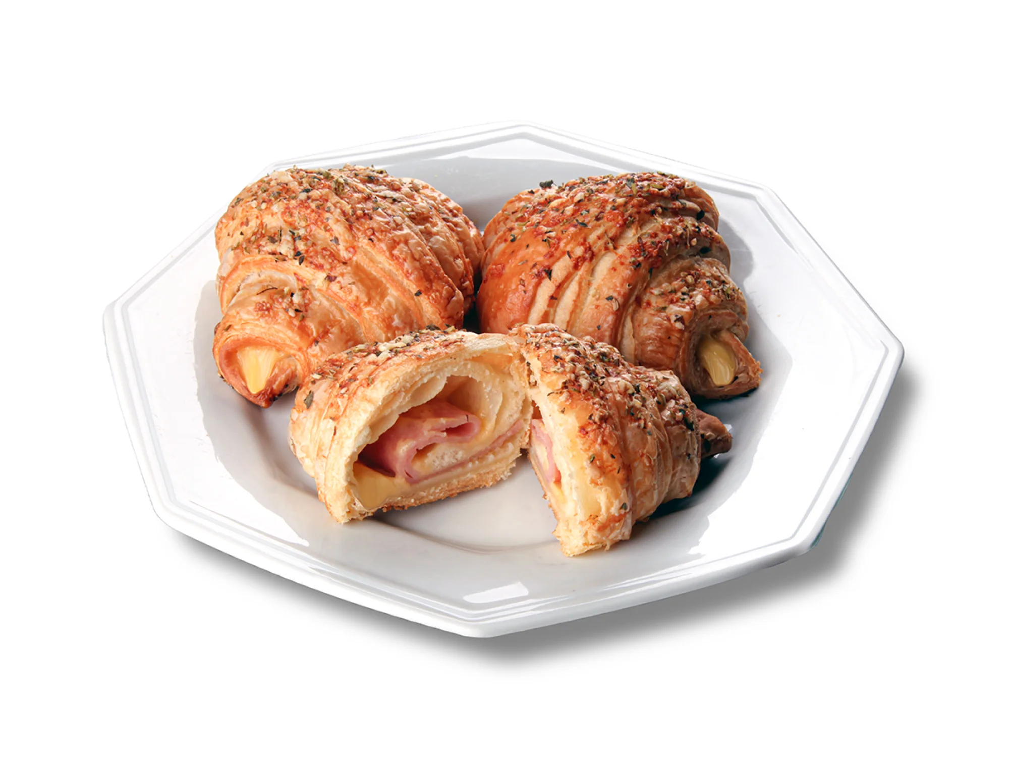 Croissant Presunto e Queijo