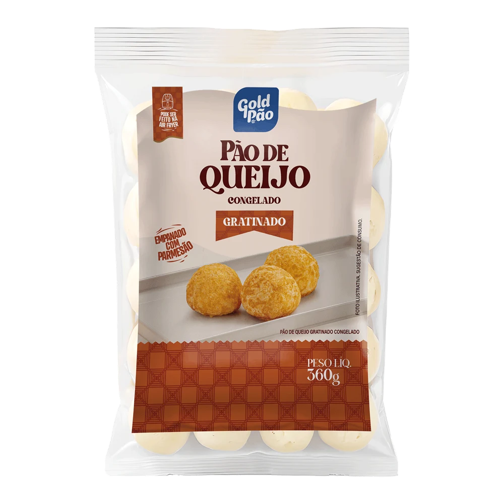 Pão de Queijo Gratinado 360g