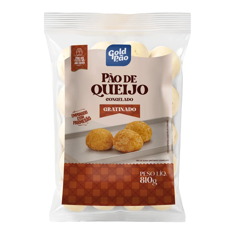 Pão de Queijo Gratinado 810g