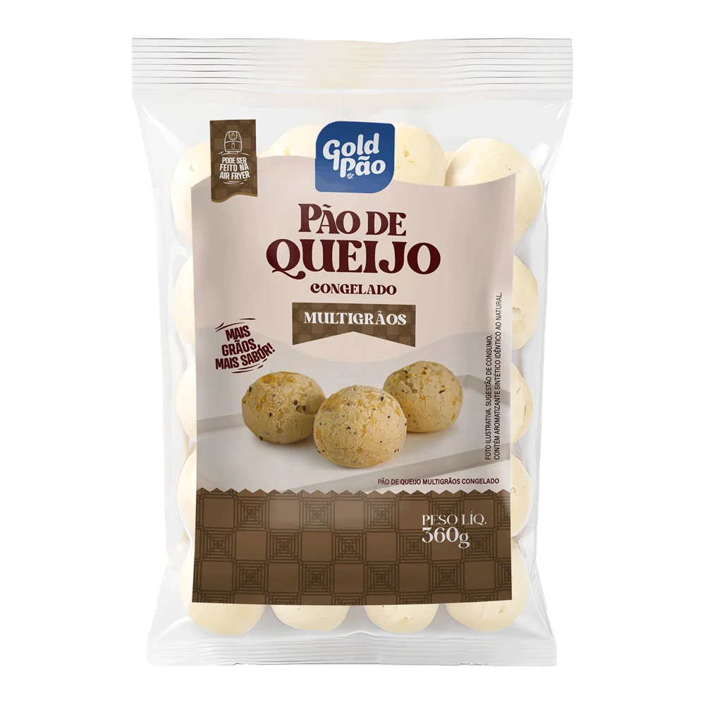 Pão de Queijo Multigrãos 360g