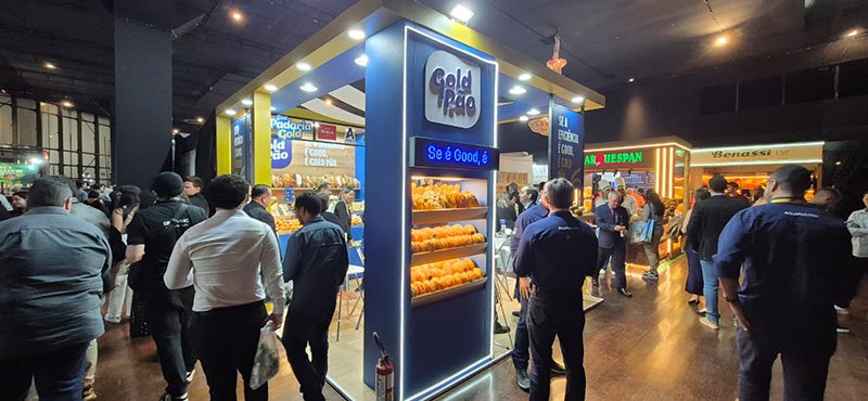 Gold Pão percorre cidades de São Paulo e Minas Gerais com experiências inovadoras em feiras do setor.